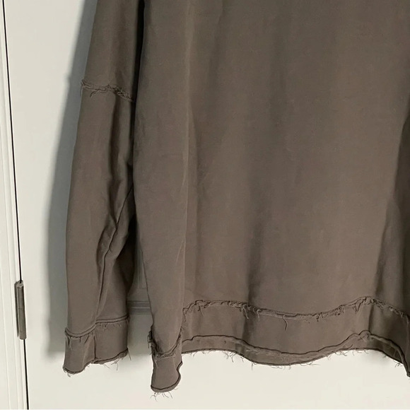 LQD V4 Crewneck Terry Pullover Sweatshirt/Gray - 29823 - Picture 10 of 14